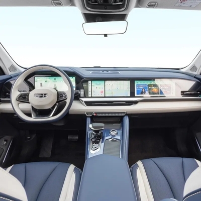2023 Brilliant Blue Geely Monjaro 5 πόρτες 5 θέσεις SUV Geely Xingyue L Car Υβριδικό όχημα