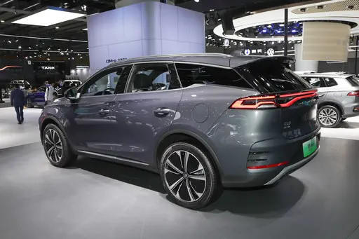 Byd Ηλεκτρικό Αυτοκίνητο Tang 2022 4WD με αεριωθούμενο τύπο μπροστινού φρένου δίσκου και 000 χιλιόμετρα