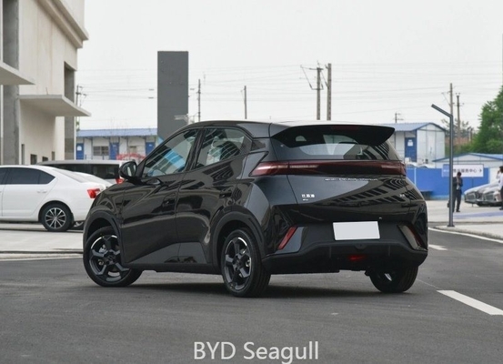 330kw Μέγιστη χωρητικότητα μπαταρίας Byd Seagull EV αυτοκίνητο σε μαύρο και λευκό με εμβέλεια 405km
