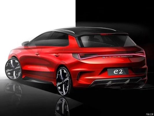 Byd E2 5 πόρτες 5 θέσεις οικονομικό ηλεκτρικό αυτοκίνητο με 70kW μέγιστη ισχύ και πιστοποίηση CE