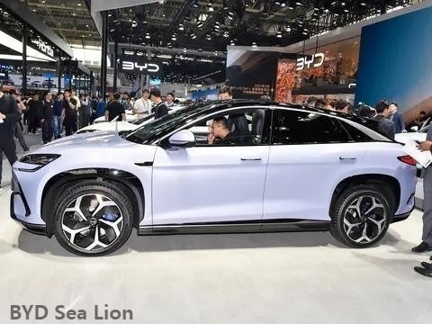 2024 Byd Sea Lion 07 EV Καθαρό ηλεκτρικό μεσαίου μεγέθους SUV με χωρητικότητα μπαταρίας 71,8 Kwh