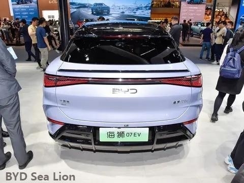 2024 Byd Sea Lion 07 EV Καθαρό ηλεκτρικό μεσαίου μεγέθους SUV με χωρητικότητα μπαταρίας 71,8 Kwh