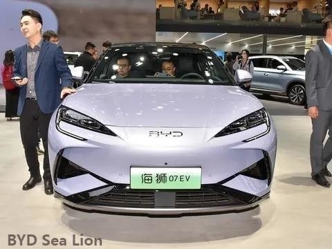 80.64kWh Blade μπαταρία 2024 BYD Sea Lion 07EV SUV Κατάσταση και χρόνος φόρτισης 0,42h