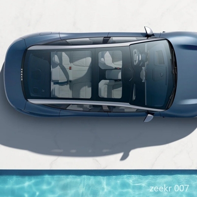 2024 Zeekr 007 310kw Μονοκινητήρας 4 θυρών 5 θέσεων Ηλεκτρικό αυτοκίνητο Geely Zeekr EV αυτοκίνητο