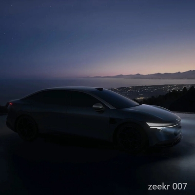 2024 Zeekr 007 310kw Μονοκινητήρας 4 θυρών 5 θέσεων Ηλεκτρικό αυτοκίνητο Geely Zeekr EV αυτοκίνητο