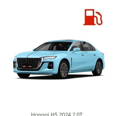 Χρησιμοποιημένο 2024 Luxury Hongqi H5 2.0t 1.5t Βενζινοκίνητο Υβριδικό Αυτοκίνητο MID-Size Sedan Κόκκινη σημαία H5
