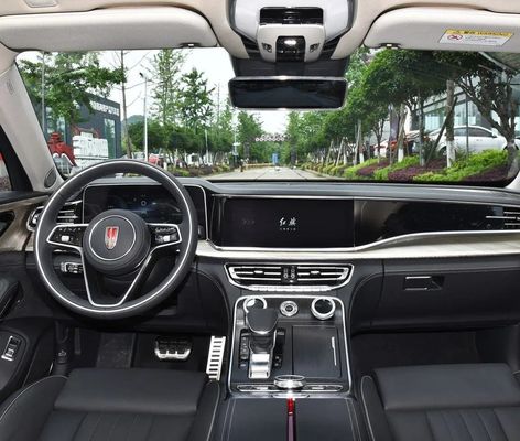 Full-Size Luxury EV Hongqi H9 3.0t Υβριδικό αυτοκίνητο με 8AT Gear και 2920mm τροχοπέδη