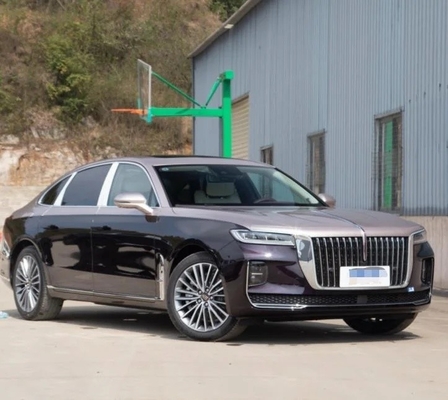 Ενέργεια Ηλεκτρικό αυτοκίνητο Hongqi E-HS9 6 θέσεις Λευκό τετρακίνητο όχημα με FWD κίνηση