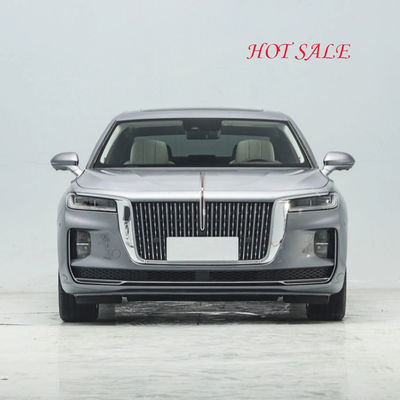 Αριστερό τιμόνι 2023 Hongqi H9 πολυτελή πίσω τροχιά οδήγηση λιμουζίνα 5 θέσεων 5 πόρτες σε λευκό