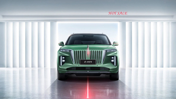 690 χιλιόμετρα Μακροχρόνια Εκτόξευση 2023 Hongqi H9 Αριστερό τιμόνι 6 θέσεις Flagship Hongqi E-HS9 με Hongqi